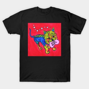 Paco the Love Bug Yorkie T-Shirt